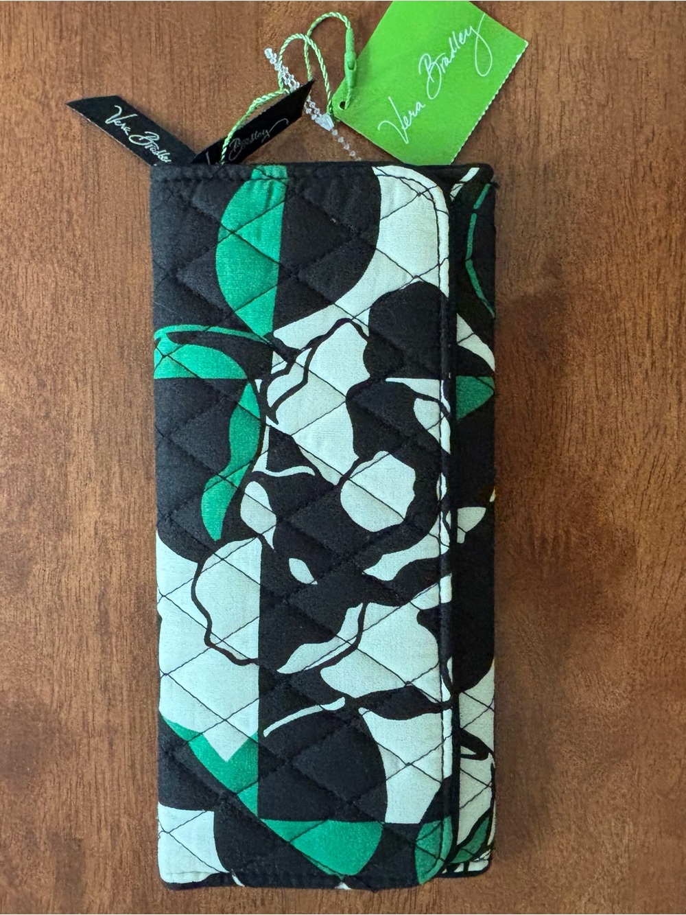 Vera Bradley NWT Imperial Rose Tri-Fold Wallet